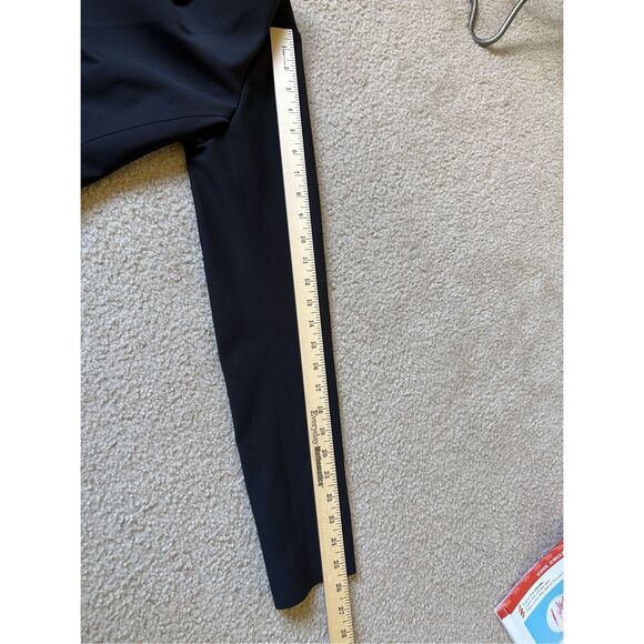 Athleta Avenue Blazer Jacket size 10 Black Career Office Academia Preppy - Picture 11 of 16